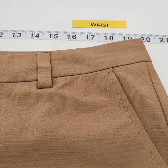 Willit Flat Front Golf Dress Pants Mens 38 38x32 Brown Performance Tech FF08X - Picture 4 of 6